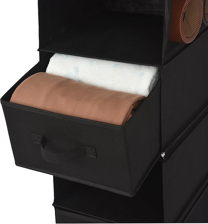 GRANNY SAYS 6-Shelf Hanging Closet Organizers and Storage, Separable to 2 Pack