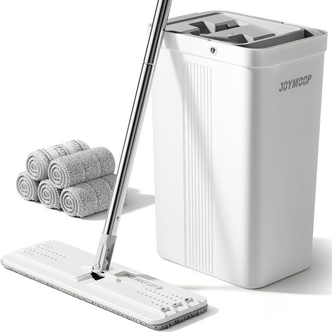 JOYMOOP Mop and Bucket with Wringer Set, Wet Dry Mop