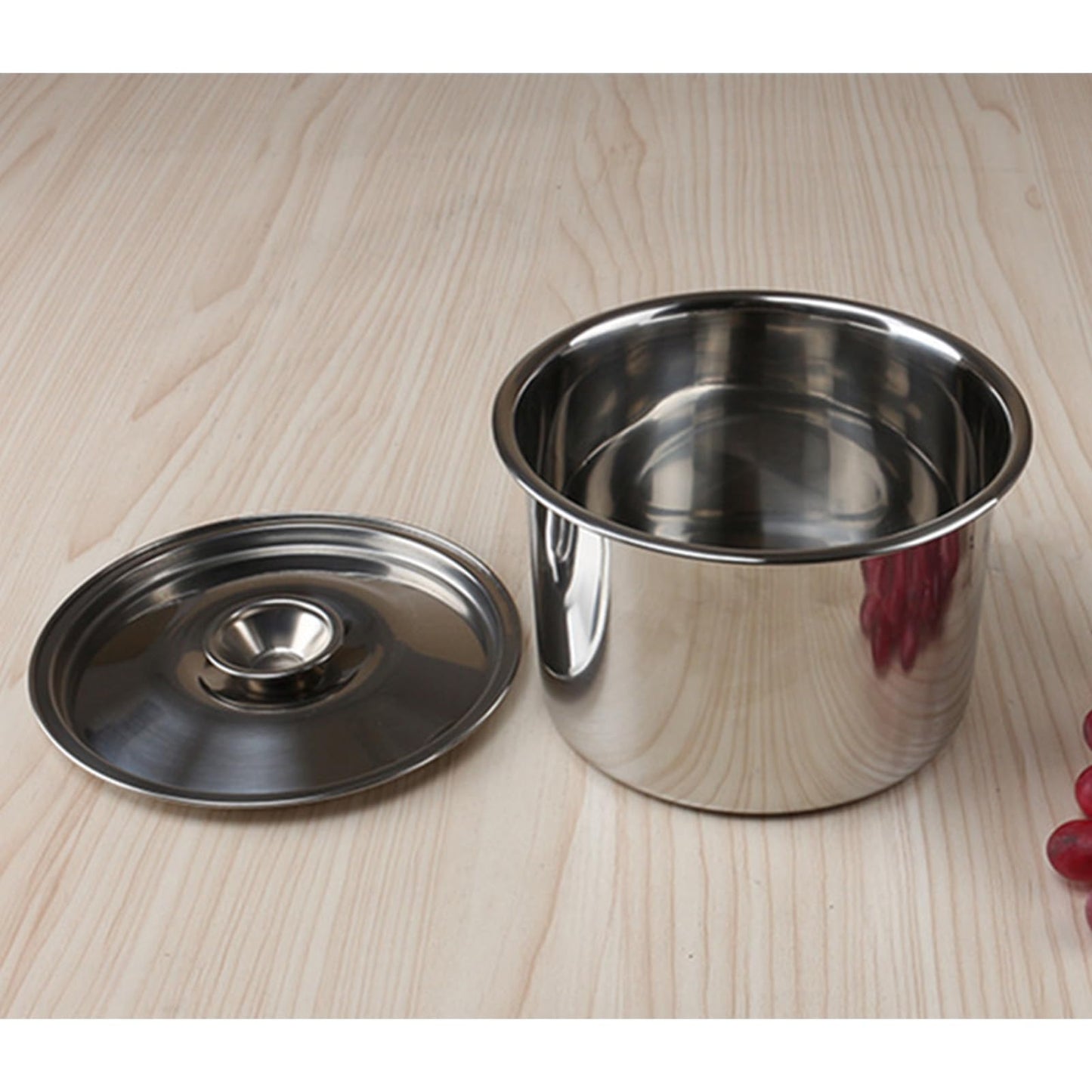 Generic Stainless Steel Sugar Bowls with Lid, Small Condiment Containers for Serving Sugar, Pepper, Salt, Spice, for Home and Kitchen (6.3x6.49x3.46inch), Sliver, Generic20240320