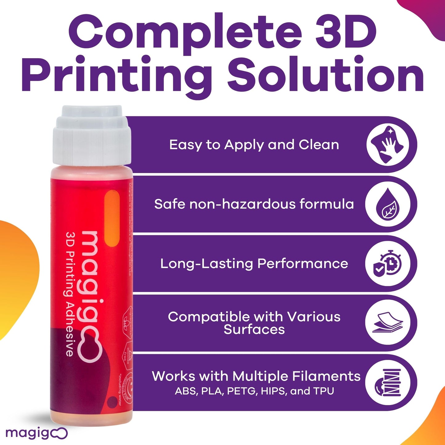Magigoo MO2016 Pen, 3D Printing, Adhesive, All-in-One
