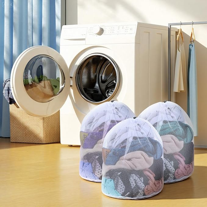 20 Pcs Mesh Laundry Bags Bulk