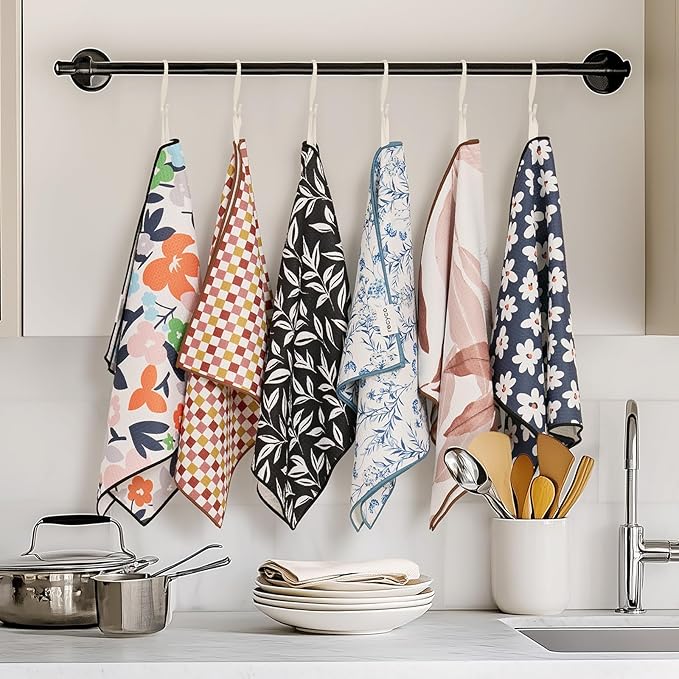 RECYCO Waffle Kitchen Towel Set of 2