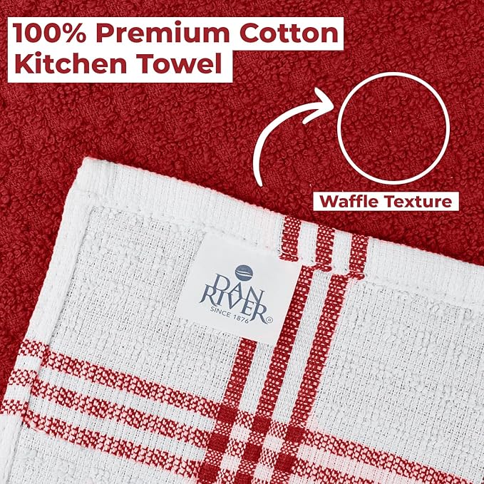 DAN RIVER Premium Kitchen Towels