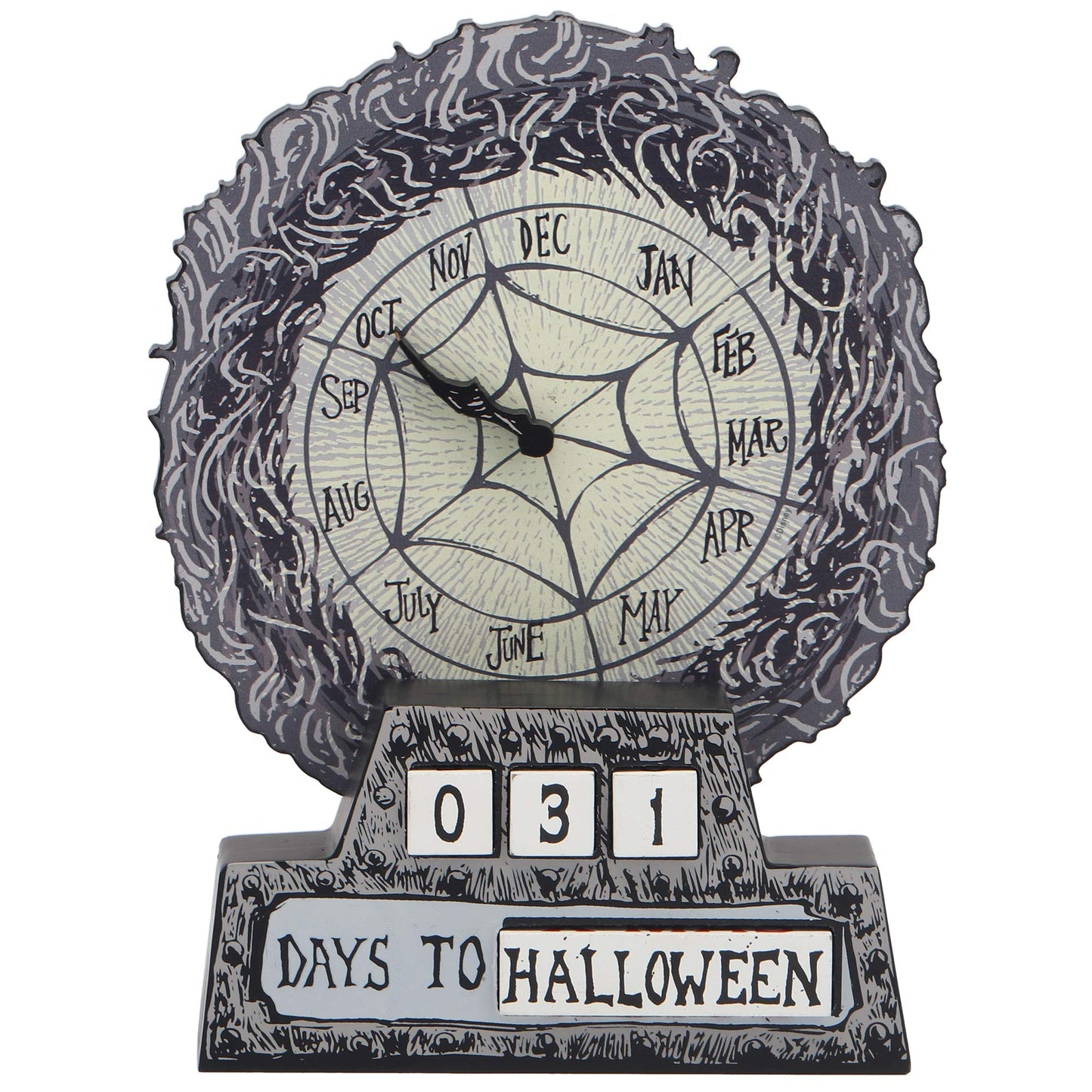 Spirit Halloween The Nightmare Before Christmas Block Countdown | Officially Licensed | Tim Burton | Halloween Décor | Home Decor