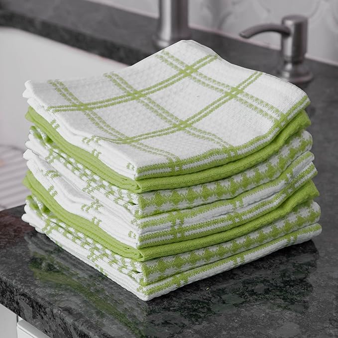 T-fal Premium Waffle Dish Cloths: Highly Absorbent, Super Soft Long Lasting