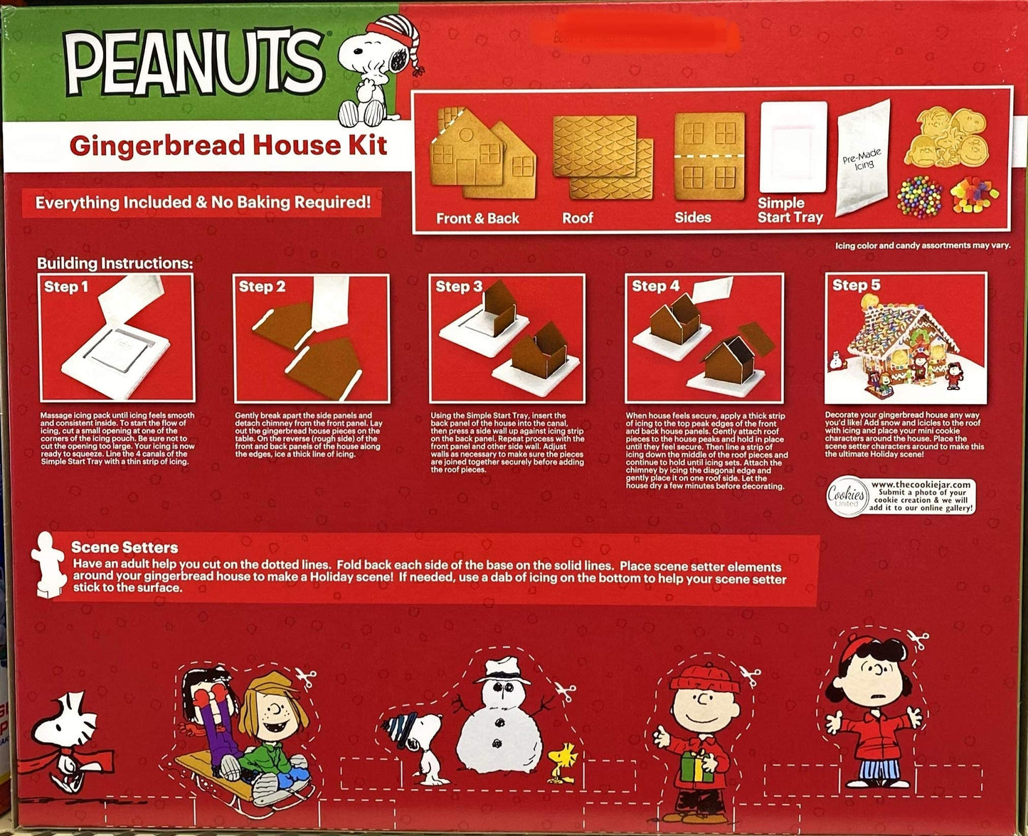 Peanuts Gingerbread House Kit