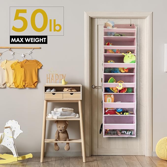 HOMELUX THEORY UPGRADED 6 Tiers Over The Door Organizer Hanging