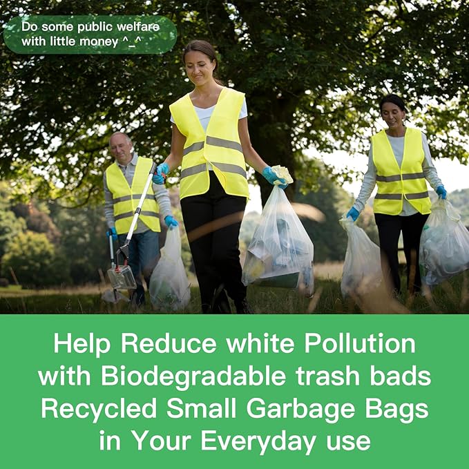 Compostable 2 Gallon Garbage Bags