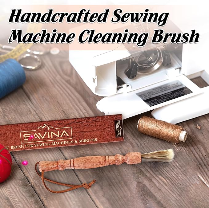 Savina Cleaning Brush for Sewing Machine & Sergers