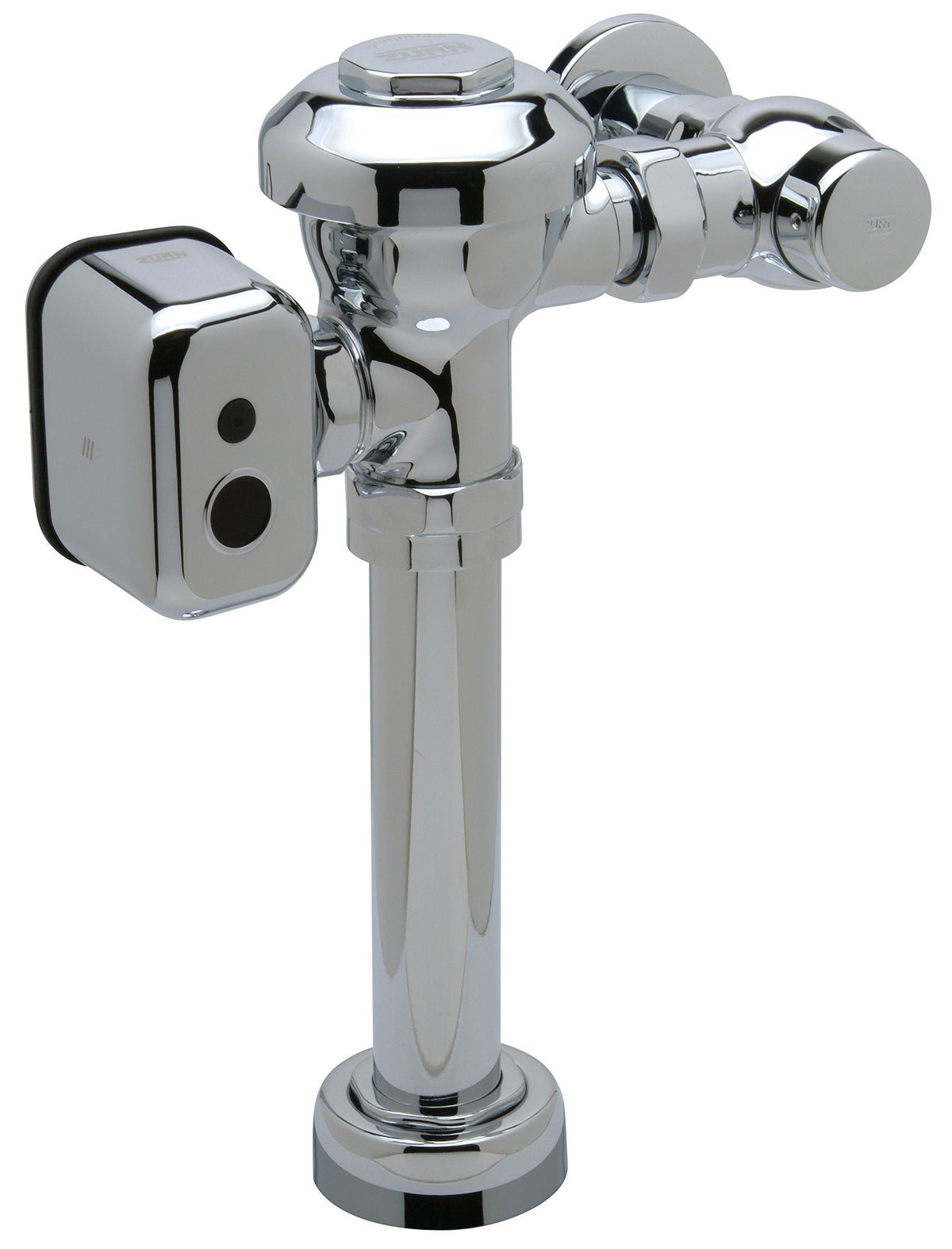 Zurn ZEMS6000AV-HET-IS AquaVantage Exposed Hardwired Sensor Flush Valve, 1.28 GPF, 11-1/2" Rough-In, 1-1/2" Top Spud, In Wall Sensor Chrome