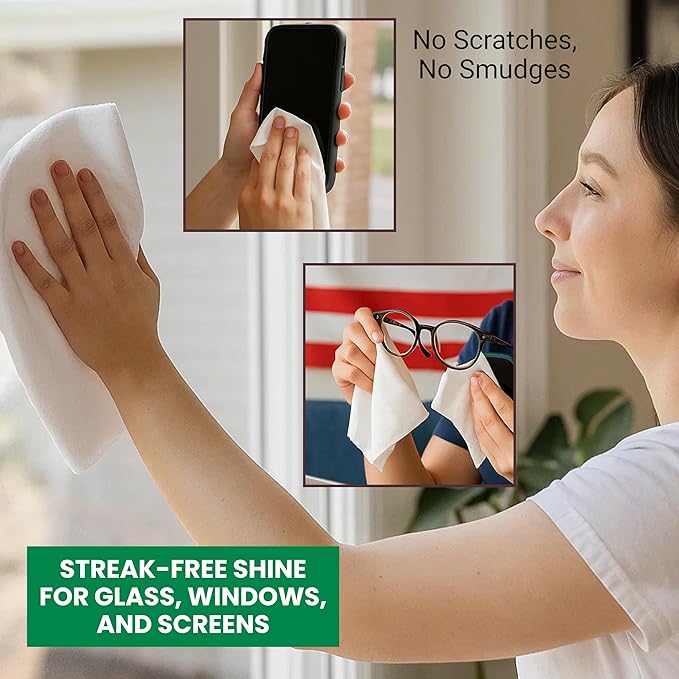 Dish Cloths Cotton| Kitchen Wash Cloth | Shop Towels Absorbent and Lint Free