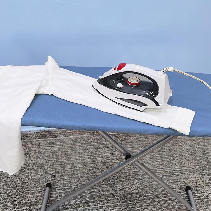 Ironing Board Cover and Pad, Thick Padding, Elastic Edge, Silicone Coated