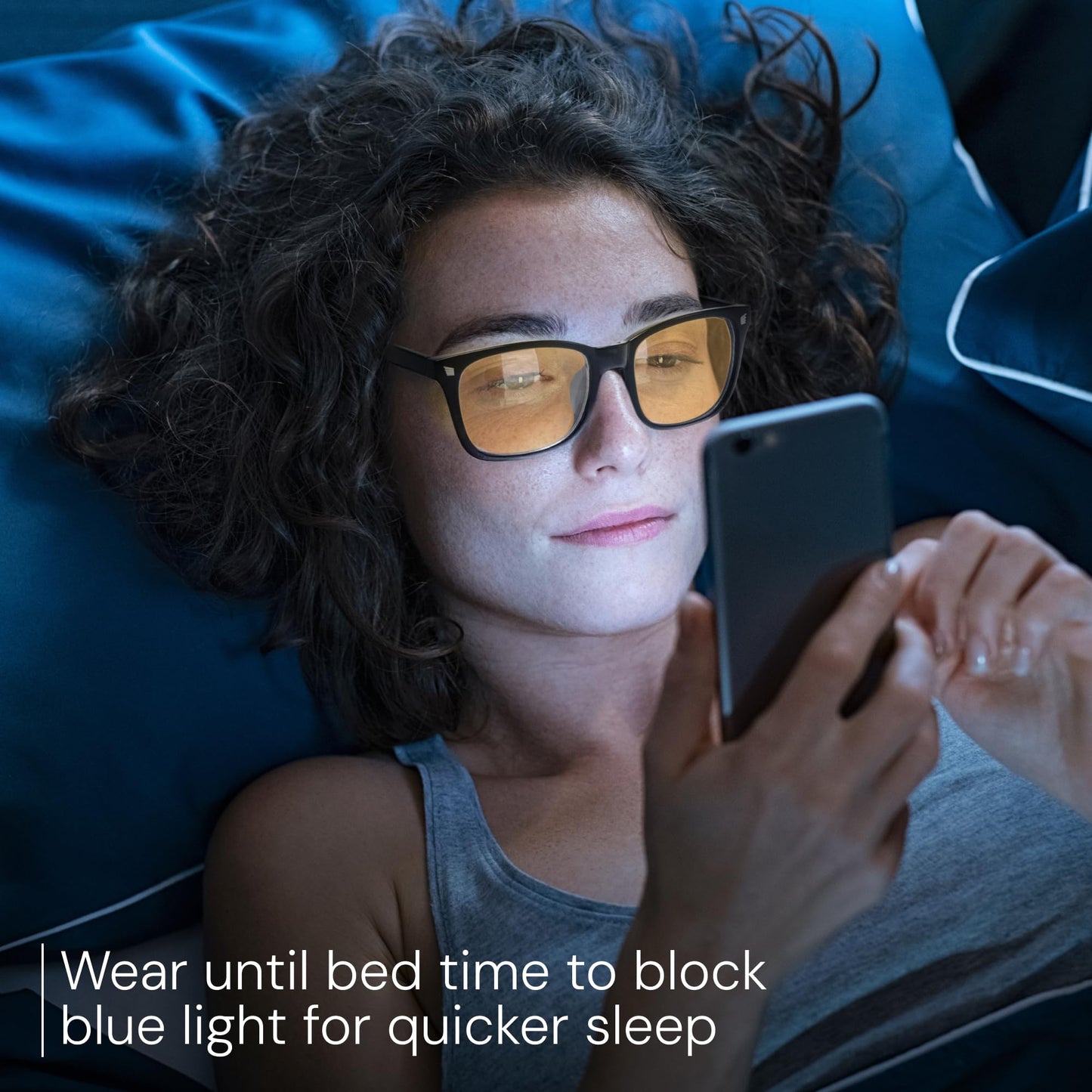 DreamGaze Blue Blocking Glasses for Better Sleep, Anti Blue Light Glasses Men, Gaming Glasses For Men, Anti Eyestrain
