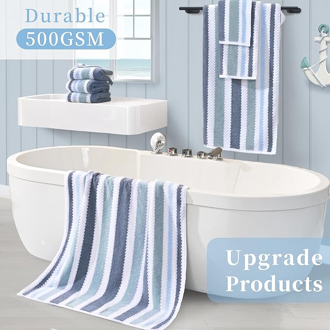 Waffle Towels for Bathroom