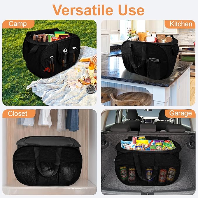 4 Pack Collapsible Laundry Baskets