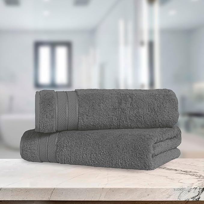 Elegant Comfort Three Line Popcorn Towel Set
