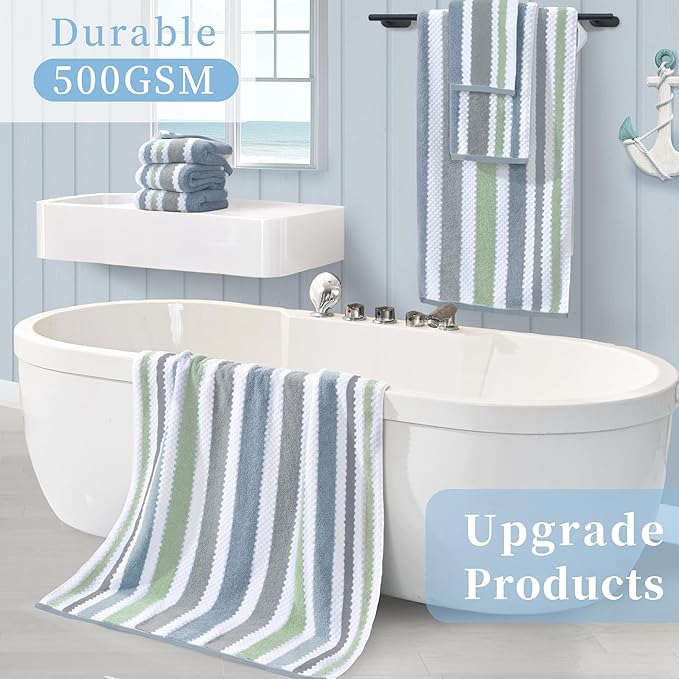 Waffle Towels for Bathroom