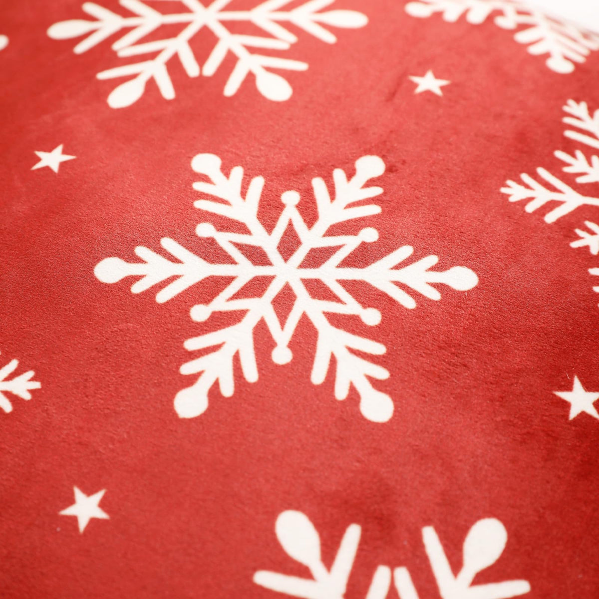 ISAENNE French Chrismas Velvet Throw Pillow Cover,Set of 2,18"x18"-Carol C