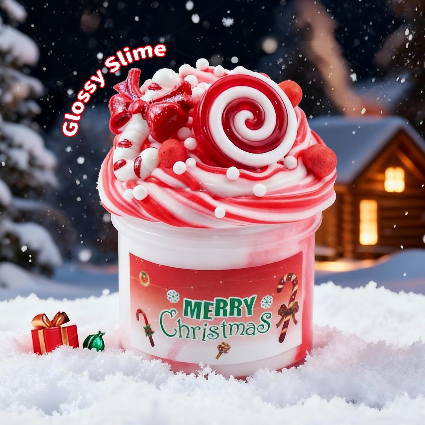 Slime Advent Calendar 2025 Kids, Christmas Countdown Calendars 24 Days of Surprises with Slime Kit Funny Gifts for Toddler Kids Teens Girls 4 5 6 7 8 9 10 11 12 Year Old
