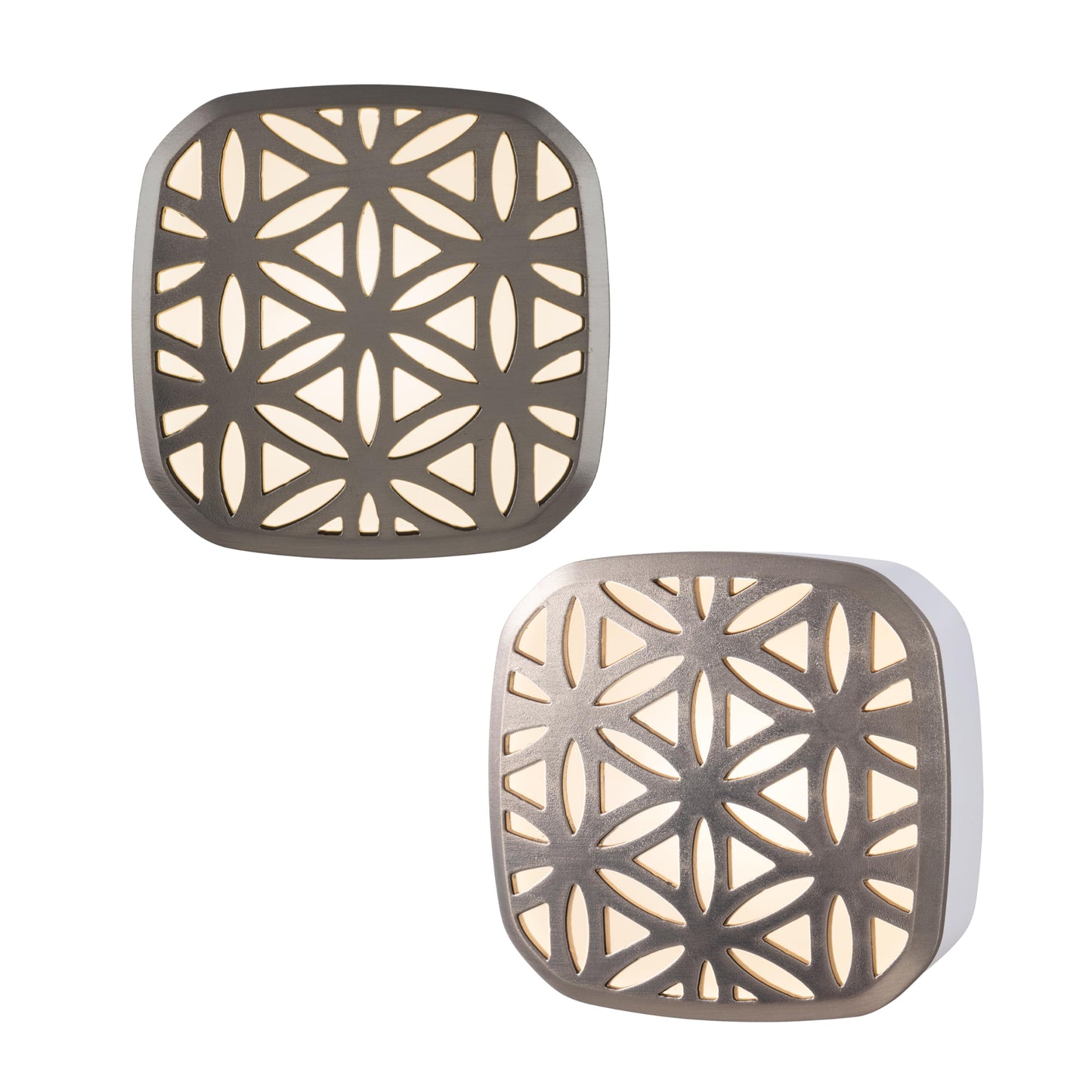 Energizer LED Rotating Night Lights Plug Into Wall Dusk to Dawn Sensor Home Decor Apartment Essentials Ambient Lighting Nightlight 40293 2 Pack