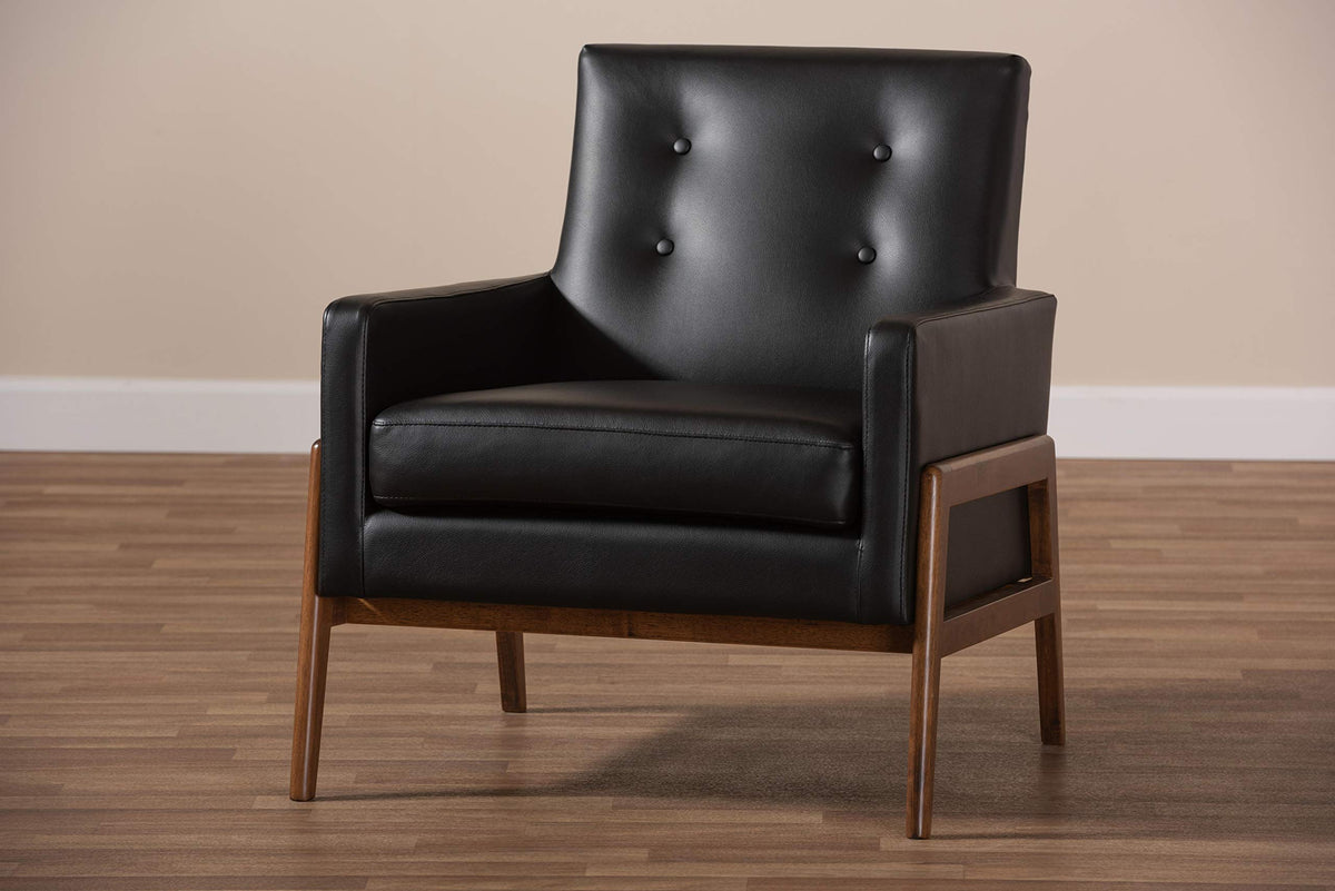 Baxton Studio Chairs, One Size, Black