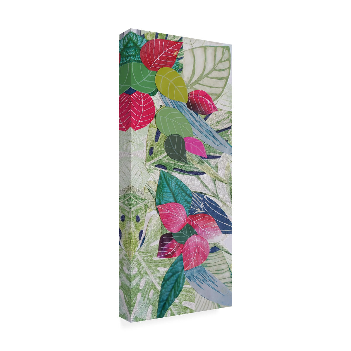 Trademark Fine Art Canvas Wall Art - Coco Good 'Bougainvilla II' Wall Art for Living Room, Bedroom, or Office Décor