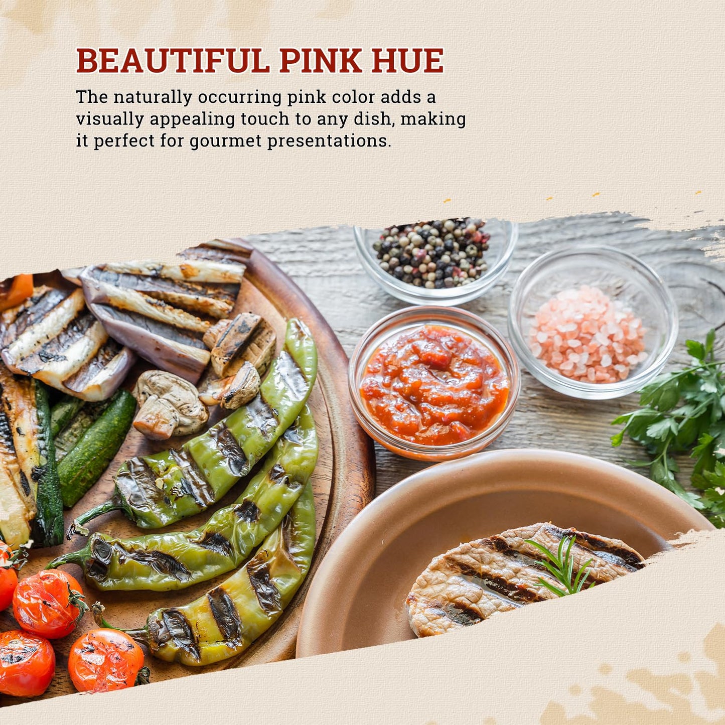 52USA Himalayan Pink Salt Coarse, Pink Salt Coarse for Grinder, 80oz (5 Pound), 100% Real, Pure, Unrefined Himalayan Pink Salt, Pink Himalayan Sea Salt