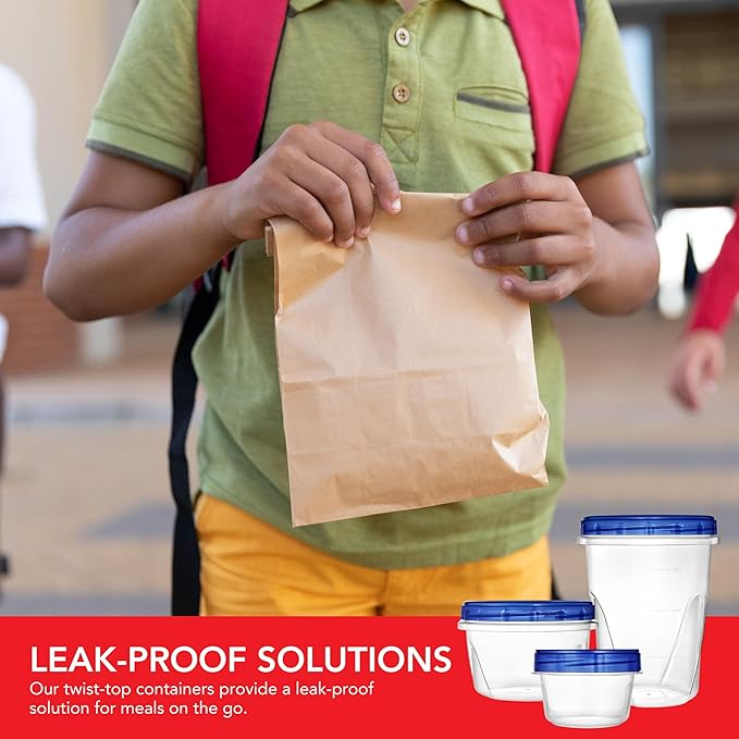 Stock Your Home 16oz Plastic Containers