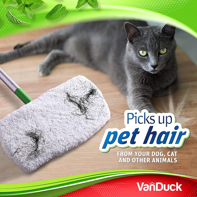 VanDuck Reusable 100% Cotton Mop Pads Compatible