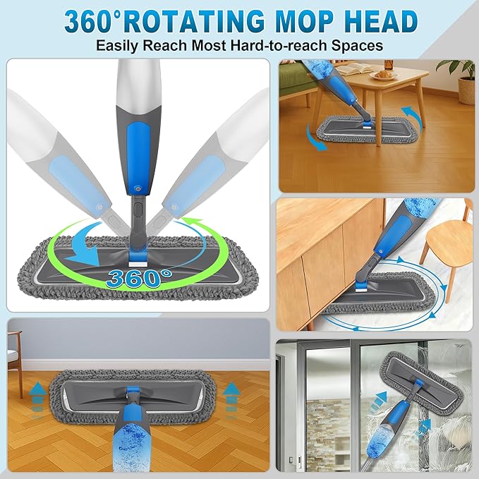 Spray Mops for Floor Cleaning