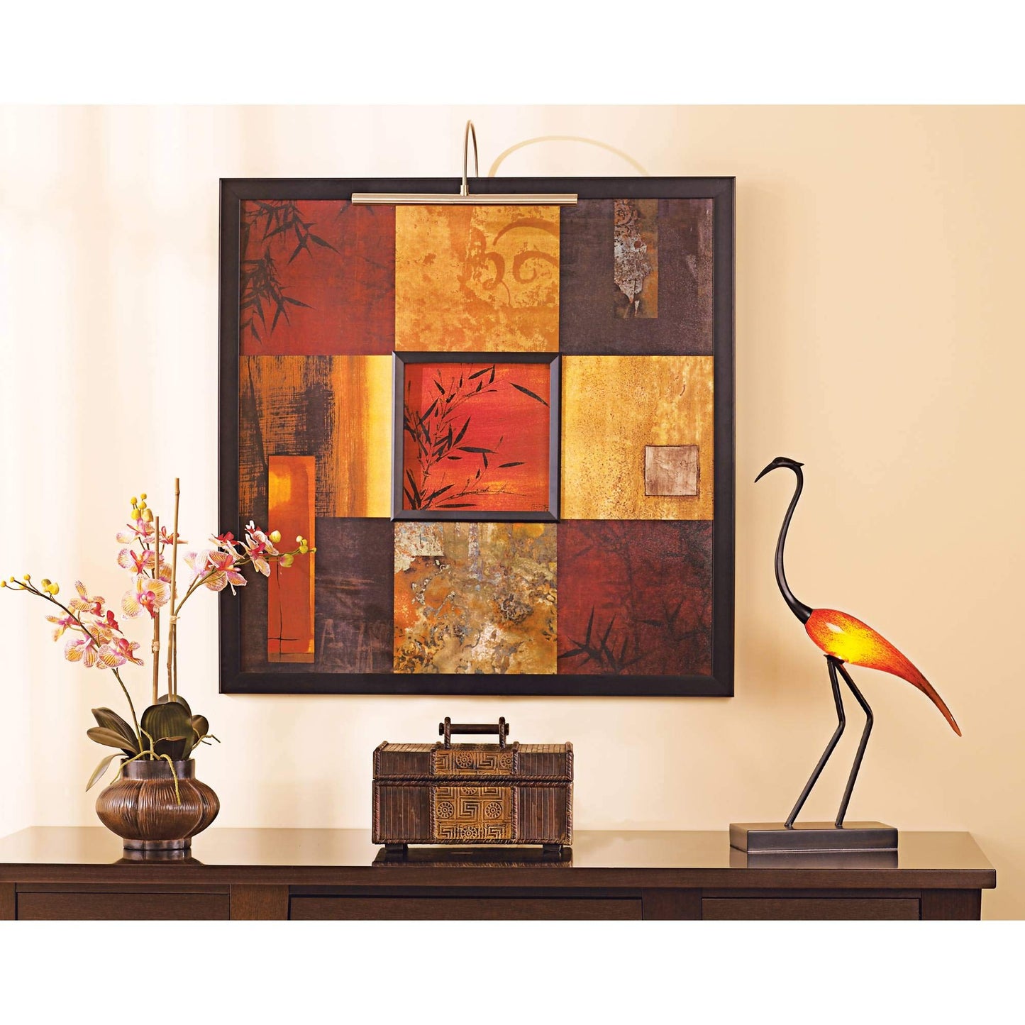 House of Troy APR16-61 Advent Profile Picture Light, 16", Polished Brass