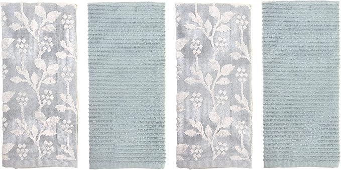 MosJos Kitchen Towels, Cotton Hand Towels, 18 x 28 Kitchen Linens