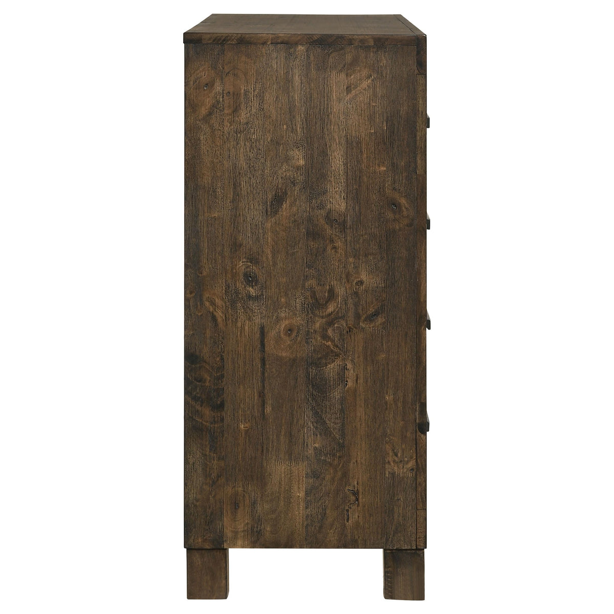 Coaster Home Furnishings Woodmont Farmhouse 58-inch 8-Drawer Bedroom Dresser Clothing Storage Cabinet Wide Chest of Drawers Organizer Unit Rustic Golden Brown 222633