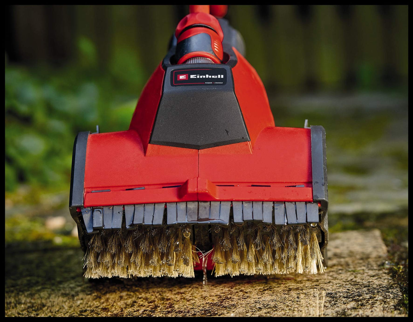 Einhell ULTRA Brush (195mm Wide, Steel Surface Brush Accessory, Suitable For Stone & Concrete) - Compatible With Einhell PICOBELLA 18/215 Cordless Surface Brush