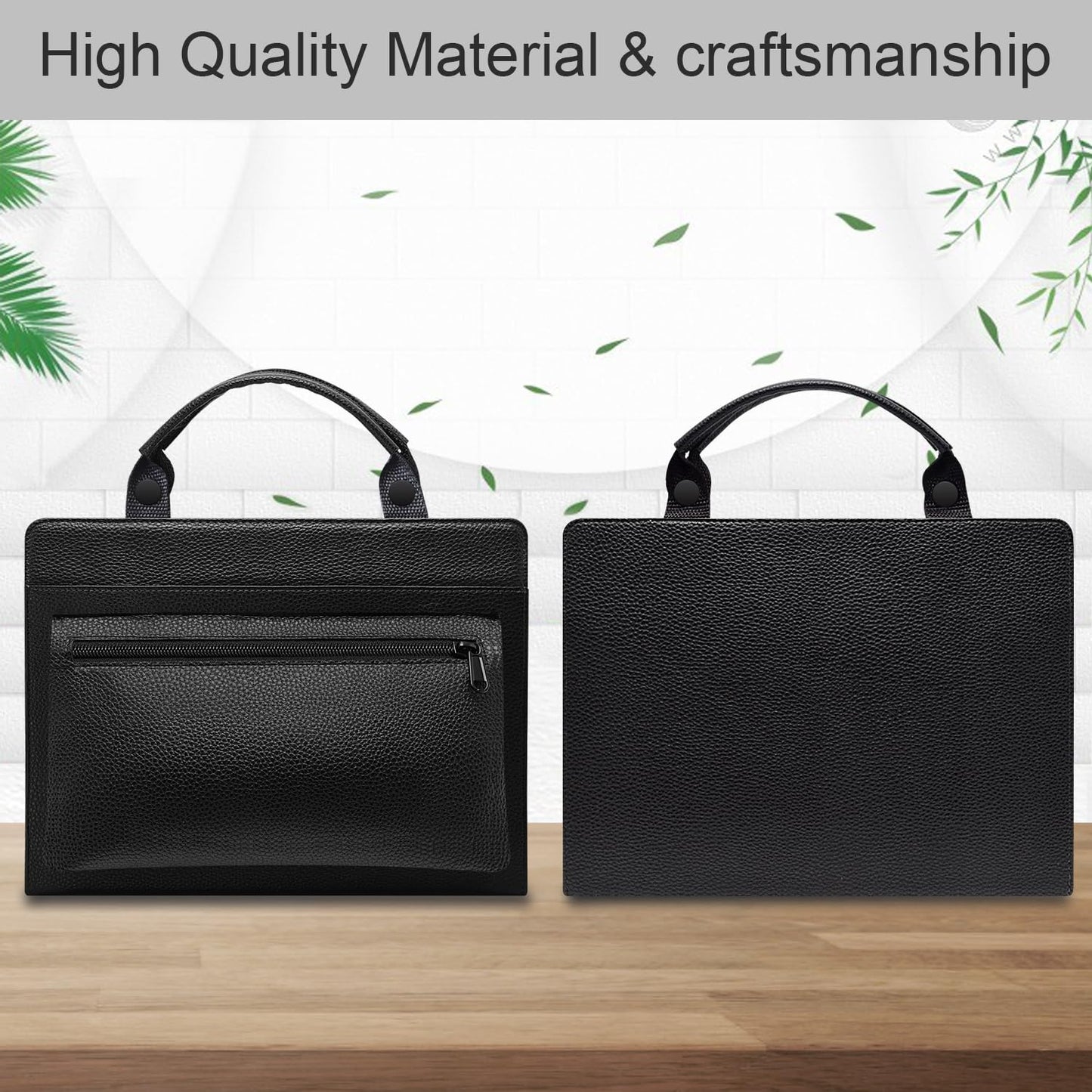 Laptop Case Cover Sleeve for Dell Latitude 7410/Latitude 7410 2-in-1 with Portable Bag with Bag Handle,Black