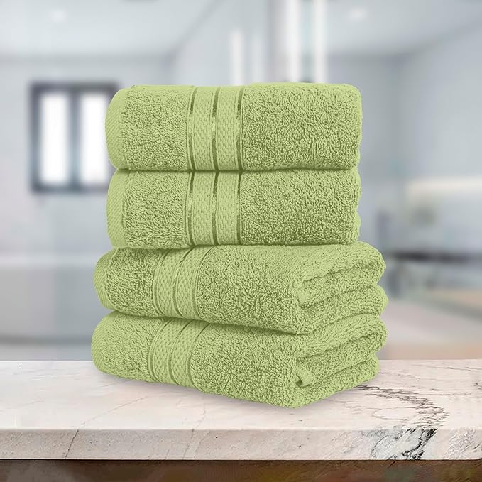 Elegant Comfort Three Line Popcorn Towel Set