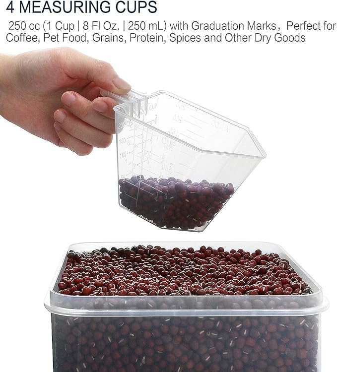 M MCIRCO Extra Large 7qt / 6.5L/220oz Tall Food Storage Containers, WIDE & DEEP