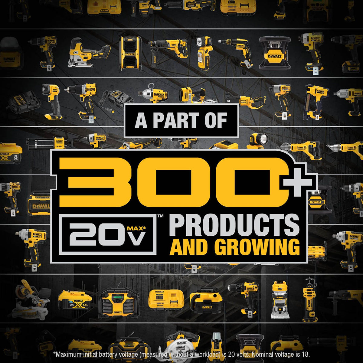 DEWALT 20V MAX XR 1/2 Inch Brushless Cordless Hammer Drill Kit with 8AH Battery and Charger, 3 Speed (DCD1007WW1)