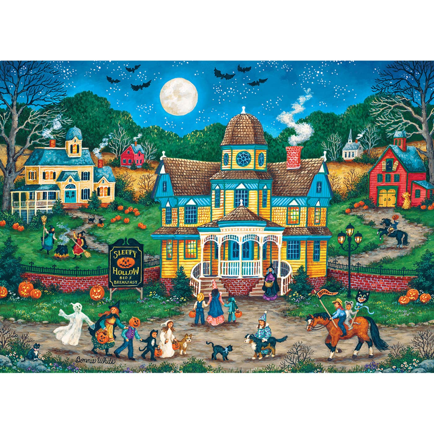 MasterPieces 1000 Piece Halloween Jigsaw Puzzle - The Tag Along - 19.25"x26.75"