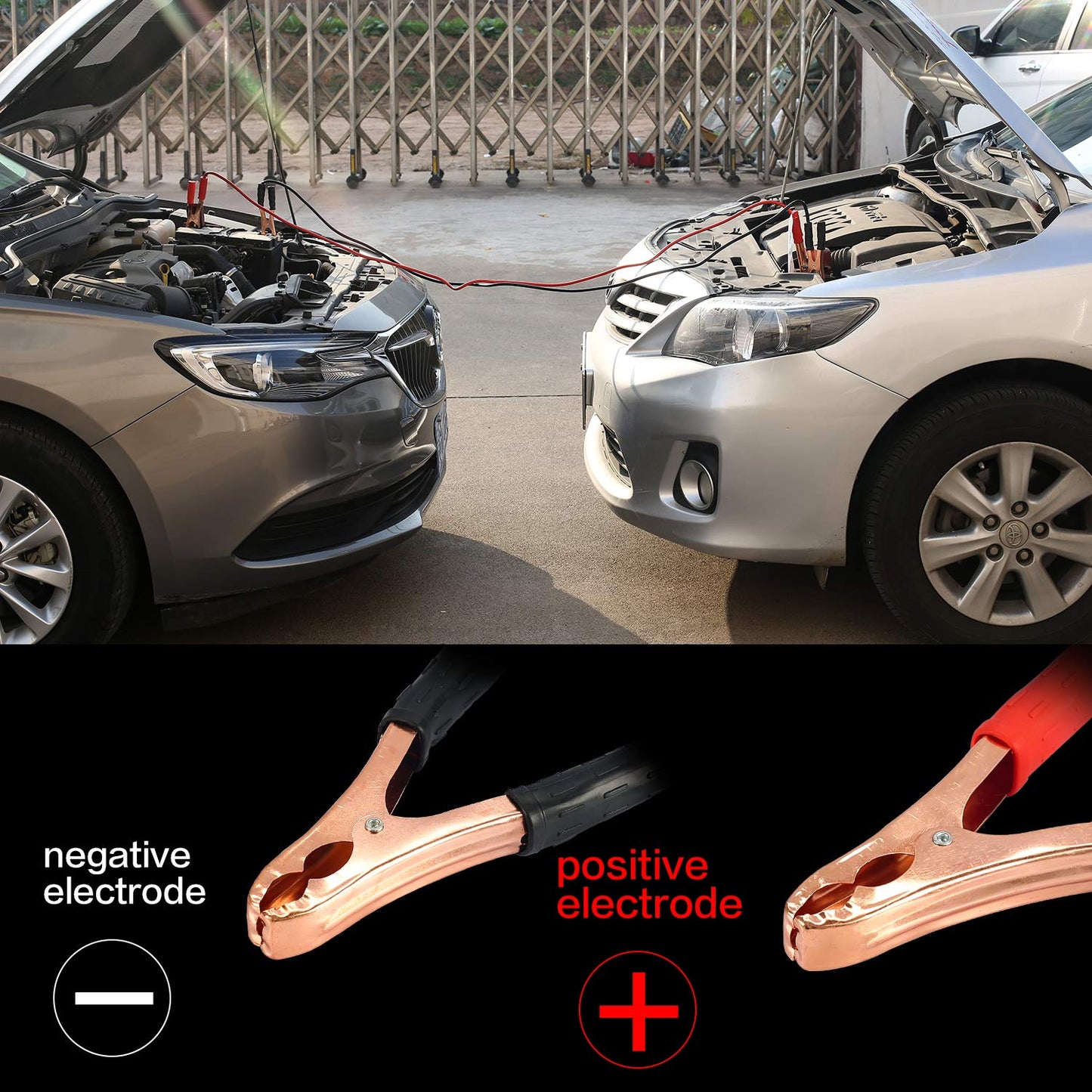 AUTODECO Car Roadside Emergency Kit – Premium, with Jumper Cables, Tow Strap, etc