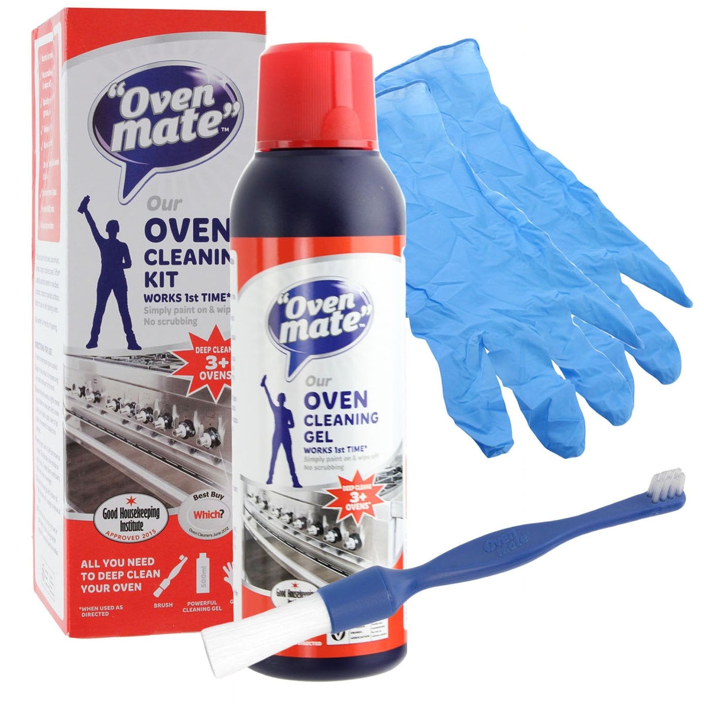 Oven Mate Oven Cleaning Kit 500ml Twin Pack