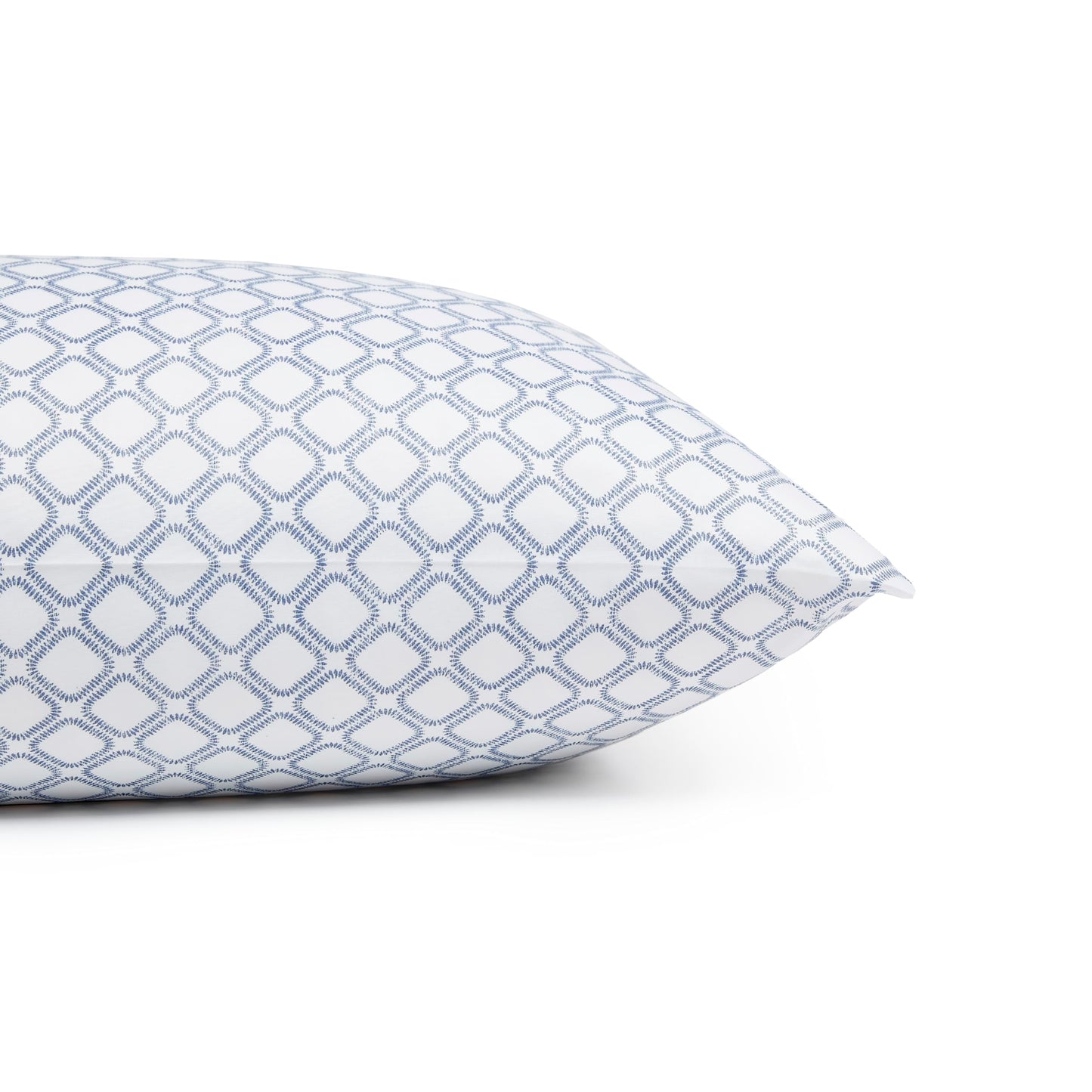 Amazon Basics Lightweight Microfiber 4-Piece Bed Sheet Set, Full, Aqua, Printed