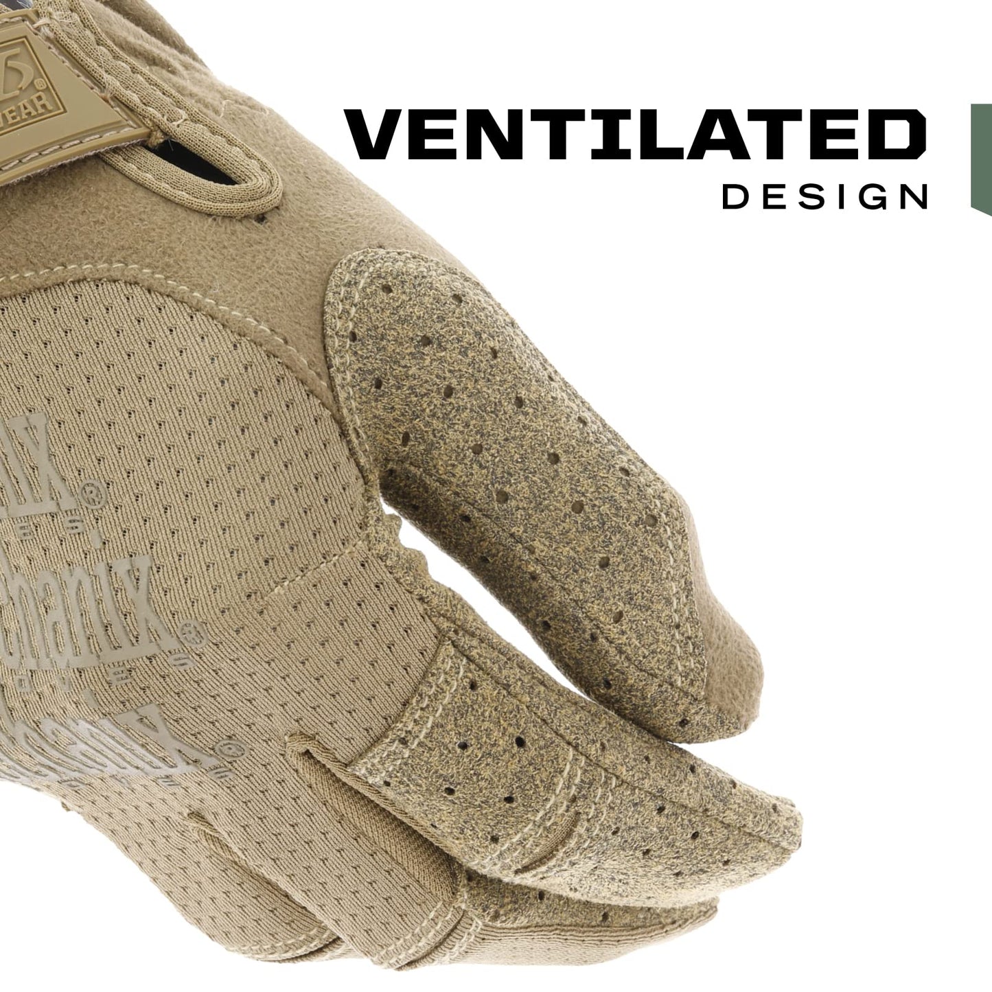 Mechanix Wear - Specialty Vent Coyote Gloves (Small, Brown) MSV-72-008
