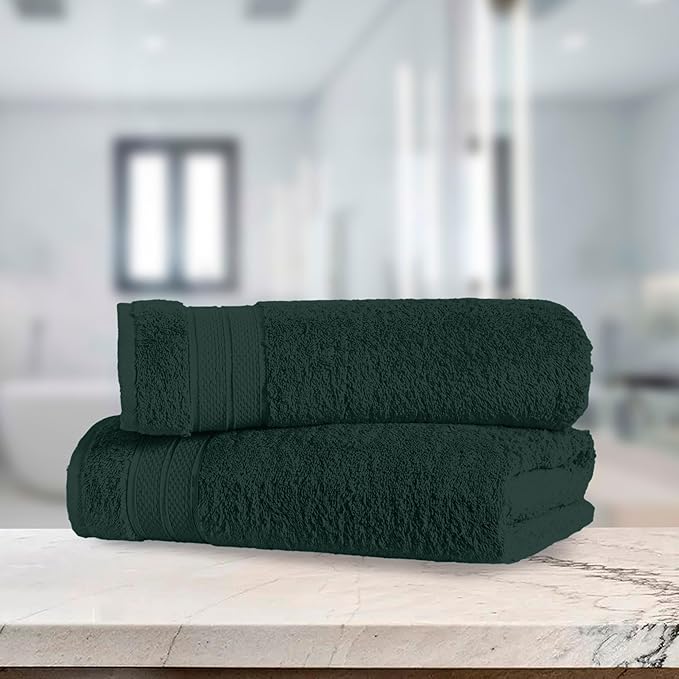 Elegant Comfort Three Line Popcorn Towel Set