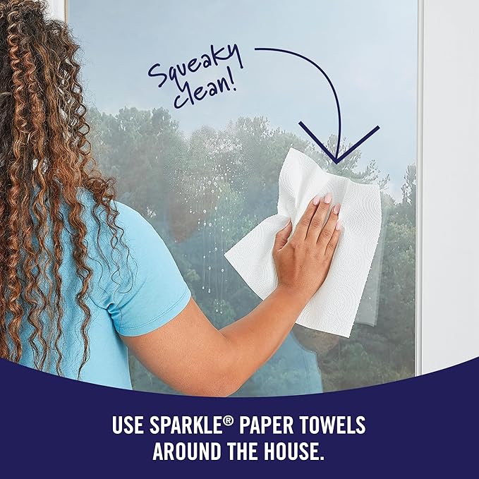 Sparkle Pick-A-Size Paper Towels, 3 Triple Rolls = 9 Regular Rolls, Everyday