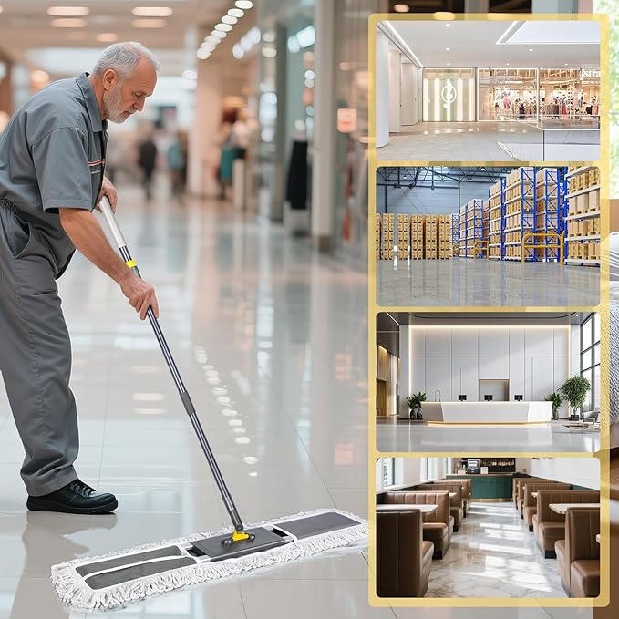 Masthome 36" Commercial Mop, Heavy Duty Industrial Floor Mop