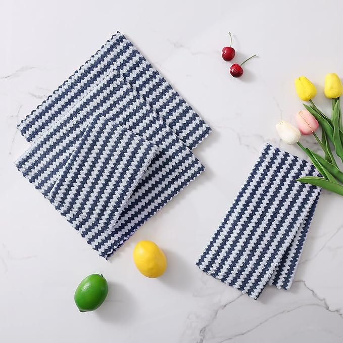 Homaxy 18 Pack Kitchen Dish Cloths, Ultra Soft and Absorbent Dish Towels