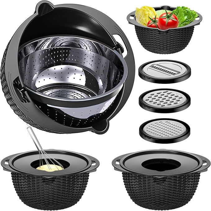 4-1 Colander with Bowl Set