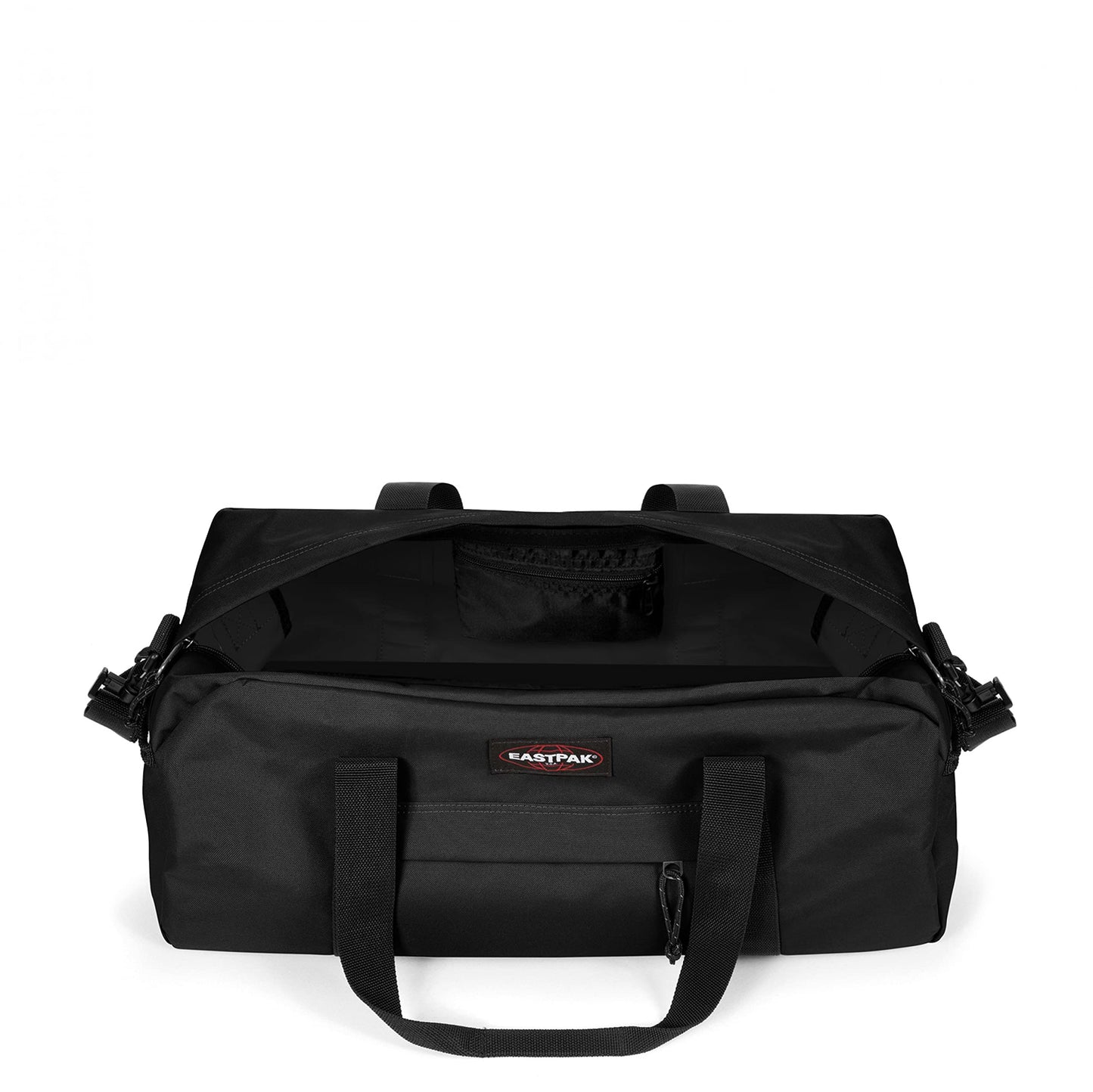 Eastpak STAND + Travel Duffle, 25 x 53 x 24 cm, 34 L - Black (Black)