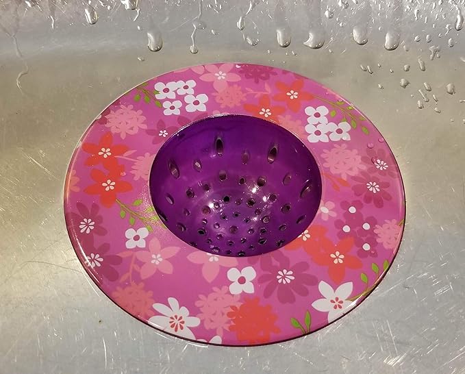 Handy Housewares 5.25" Diameter Decorative Designer Pattern Kitchen Sink